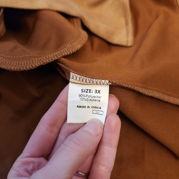 Fringe Button Down Shacket - Picture 2 of 4